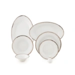 سرویس چینی زرین شهرزاد 108 رویال پلاتینی درجه یک