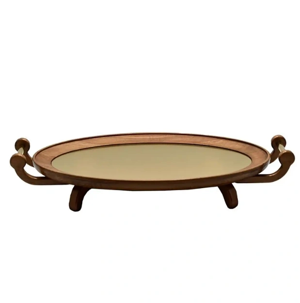 سینی کروپ ست گردژینا طلایی گندمی مدل CC4001