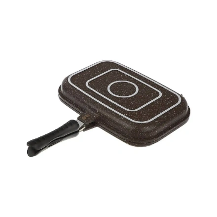 تابه رژیمی کاندید مدل مستطیل سایز ۳۴ رنگ قهوه‌ای