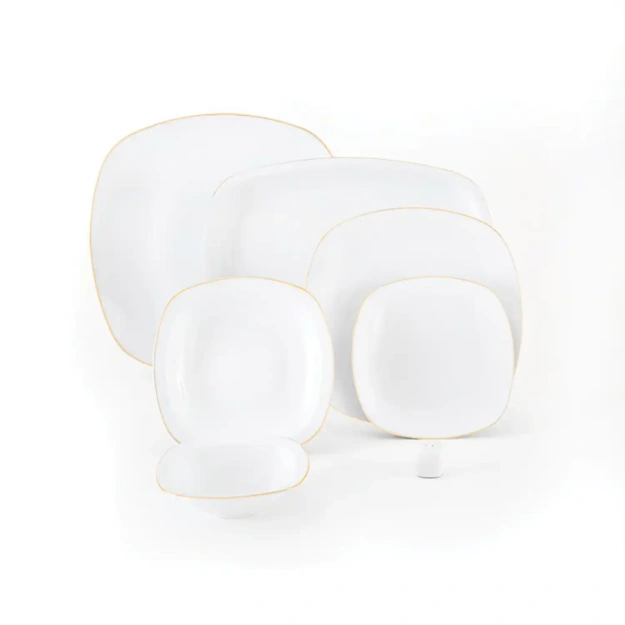 سرویس کواترو 27 پارچه چینی زرین مدل زرین درجه عالی