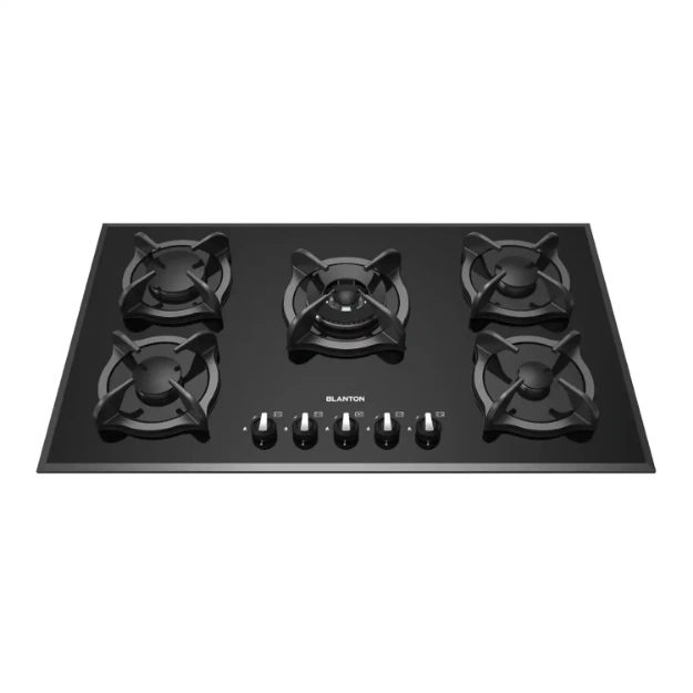 اجاق صفحه‌ای 5 شعله پلوپز وسط بلانتون مدل GS6503GB