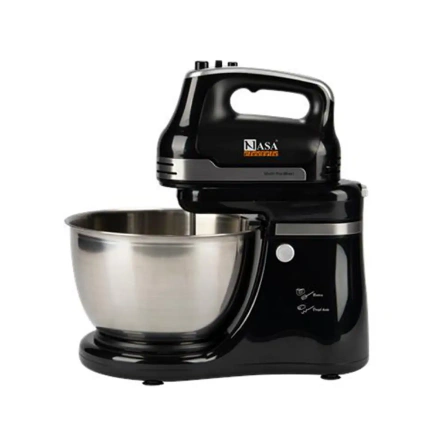همزن برقی کاسه دار ناسا مدل NS-972 رنگ مشکی