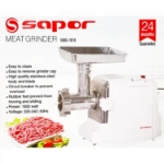 چرخ گوشت ساپر مدل SMG-1818 رنگ سفید