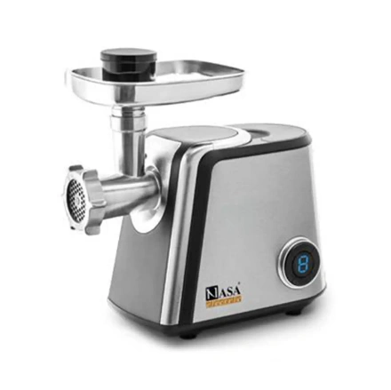 چرخ گوشت ناسا الکتریک مدل NS-313 رنگ مشکی سیلور