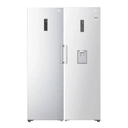 یخچال و فریزر دوقلو ال جی مدل GC-F411EQDM GC-B414EQFM سفید