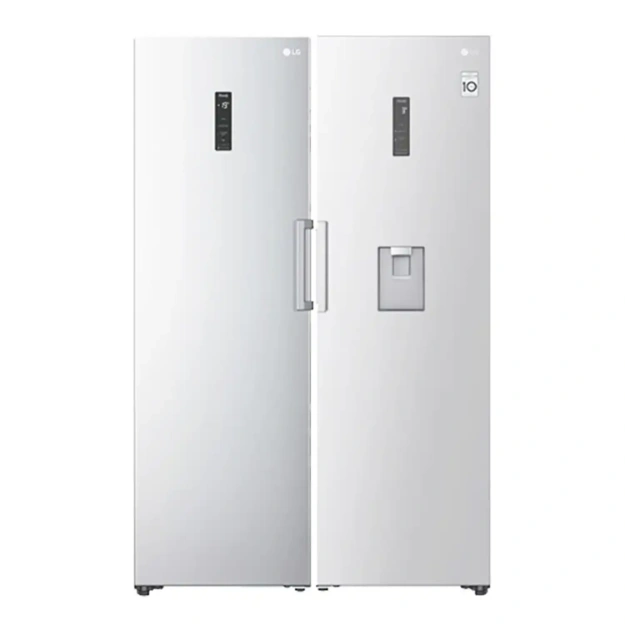 یخچال و فریزر دوقلو ال جی مدل GC-F411EQDM GC-B414EQFM سفید