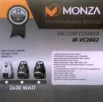 جارو برقی مونزا VC 2602