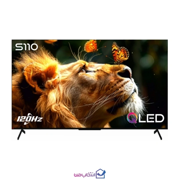  تلویزیون QLED جی وی سی مدل S110 سایز 55 اینچ