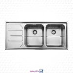 خرید سینک توکار استیل البرز مدل 763 