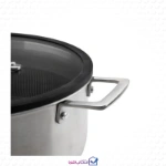 خرید تابه دو دسته استیل کف لیزری ام جی اس مدل PS3132