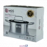 خرید اقساطی قابلمه استیل کف لیزری ام جی اس مدل PS3122