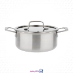 خرید سرویس قابلمه 10 پارچه استیل داخل لیزری ام جی اس مدل 3CWS3110