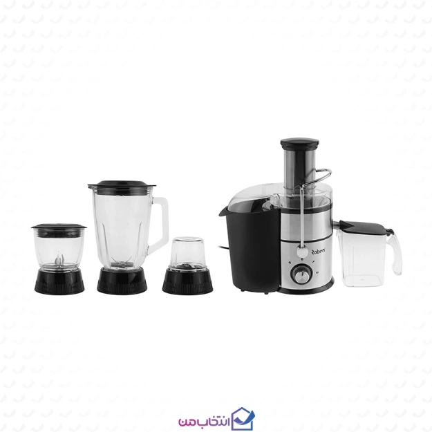 آبمیوه گیری 4 کاره ربن مدل RAJ-9924