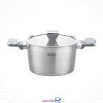 خرید اقساطی سرویس قابلمه 12 پارچه استیل ام جی اس مدل CWS5110