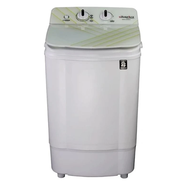 مینی‌ واش 4 کیلوگرم سیلور لوکس درب شیشه مدل SLW500-G