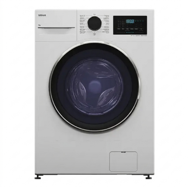 ماشین لباسشویی اسنوا مدل SNW-9010 ظرفیت 9 کیلو‌گرم