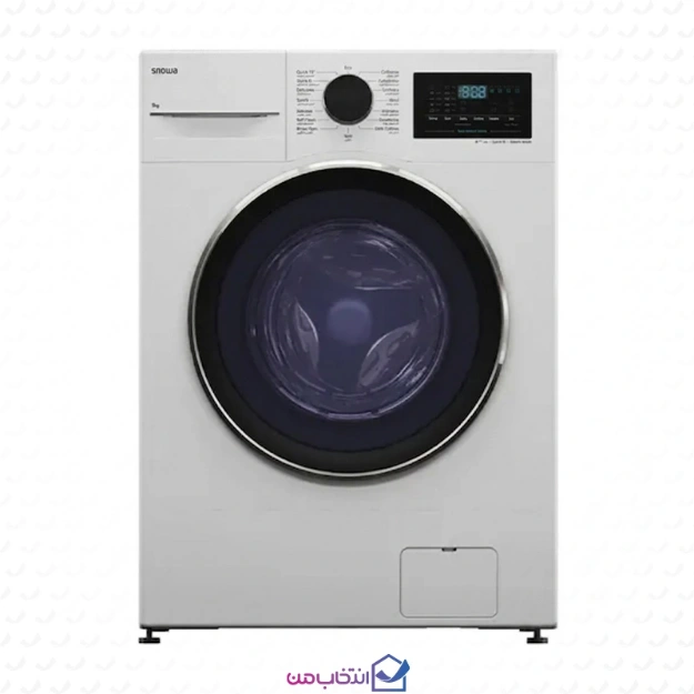 ماشین لباسشویی اسنوا مدل SNW-9010 ظرفیت 9 کیلو‌گرم