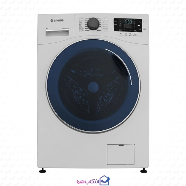 ماشین لباسشویی اسنوا مدل SNW-9050 ظرفیت 9 کیلو‌گرم