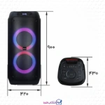 خرید اقساطی اسپیکر شارژی میکرولب مدل ALPHA 81