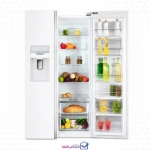 خرید چکی یخچال و فریزر ساید بای ساید هوشمند اسنوا مدل S3Di-S100