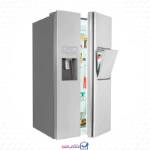 خرید چکی یخچال و فریزر ساید بای ساید هوشمند اسنوا مدل S2Di-L310