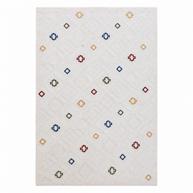 فرش ماشینی نقش کهن مدل 4067