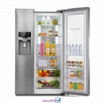 خرید یخچال و فریزر ساید بای ساید هوشمند اسنوا مدل 2ARS3Di-L300 