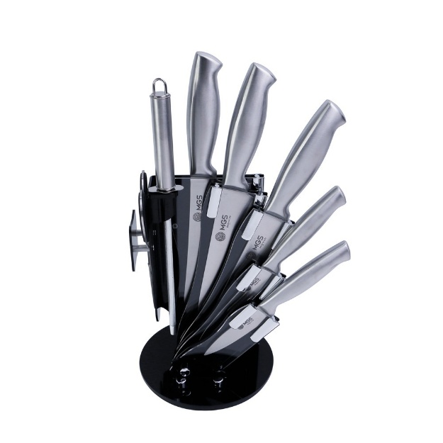 سرویس کارد 9 پارچه تمام استيل ام جی اس مدل KS-9016S