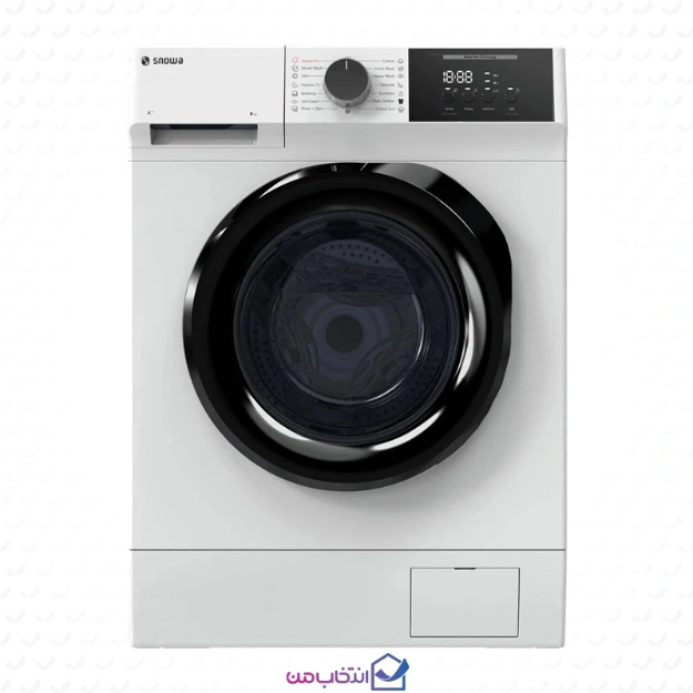 ماشین لباسشویی اسنوا مدل SWM-C81 ظرفیت 8 کیلوگرم