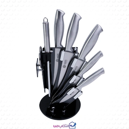 سرویس کارد 9 پارچه تمام استيل ام جی اس مدل KS-9016S