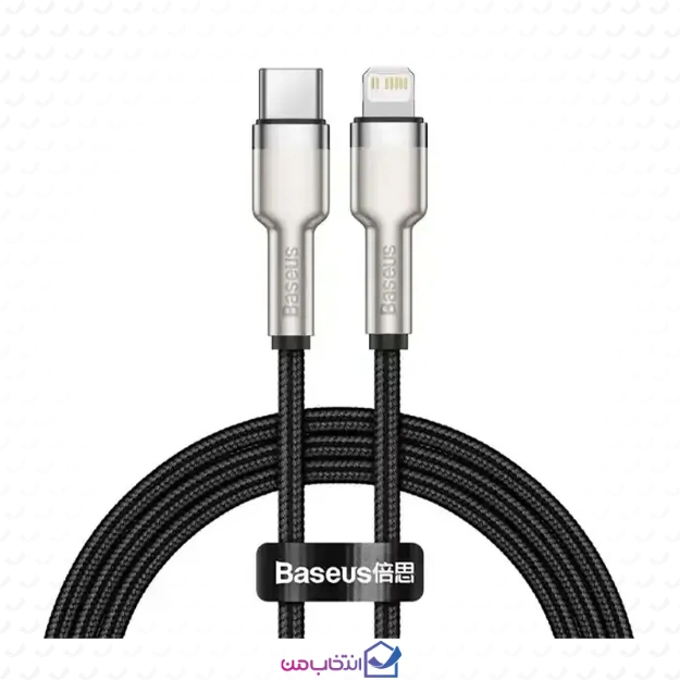 کابل تبدیل Type-C to iP باسئوس مدل Cafule با طول 1 متر