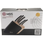 خرید سرویس چاقو آشپزخانه 6 پارچه ام جی اس مدل 3KS-6010