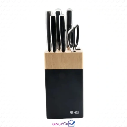 سرویس چاقو آشپزخانه 7 پارچه ام جی اس مدل KS-4101