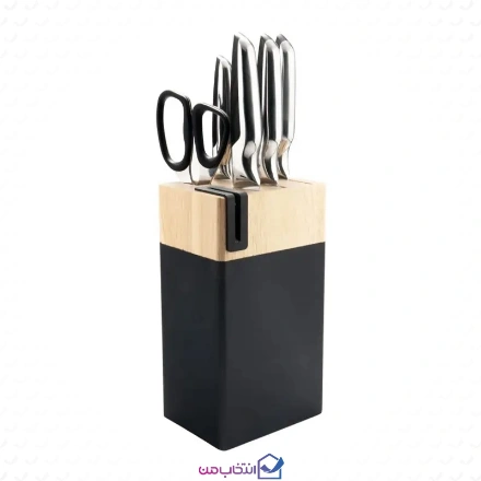 سرویس چاقو آشپزخانه 7 پارچه ام جی اس مدل KS-4102