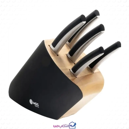 سرویس چاقو آشپزخانه 6 پارچه ام جی اس مدل KS-6010