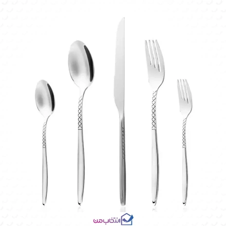 سرویس قاشق و چنگال 146 پارچه ام جی اس مدل کابان کد166