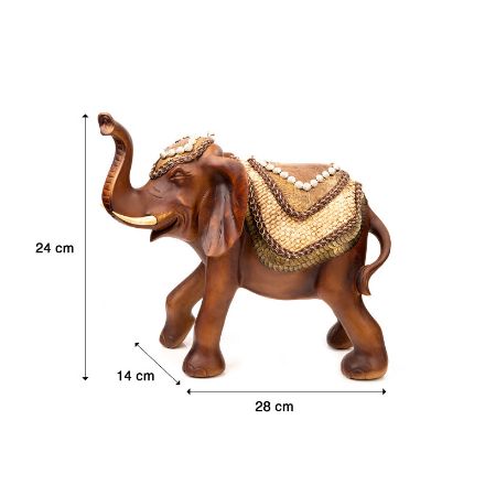 تصویر  مجسمه فیل مدل گلدکیش 4902 