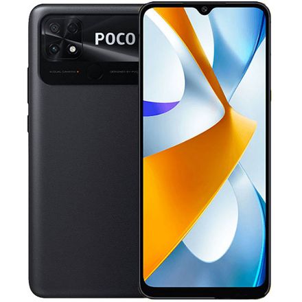 تصویر  گوشی موبایل شیائومی مدل Poco C40 دو سیم کارت ظرفیت 64 گیگابایت و رم 4 گیگابایت پک چین رنگ مشکی