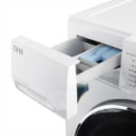 تصویر  ماشین لباسشویی سام مدل Q1475W ظرفیت 8 کیلوگرم رنگ سفید