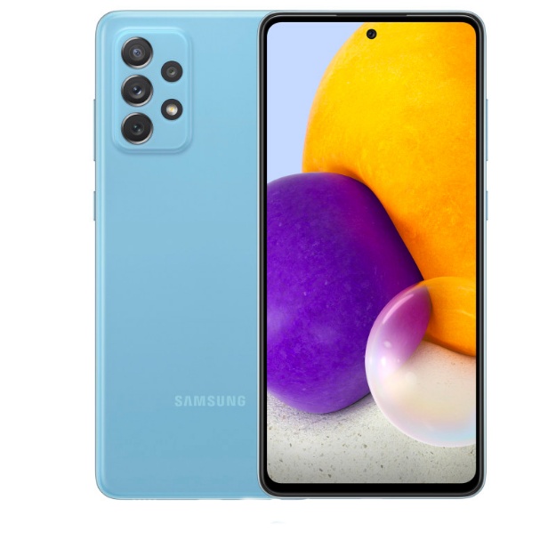تصویر  گوشی موبایل سامسونگ مدل Galaxy A52 دو سیم‌کارت ظرفیت 128 گیگابایت و رم 4 گیگابایت - پک ویتنام - آبی