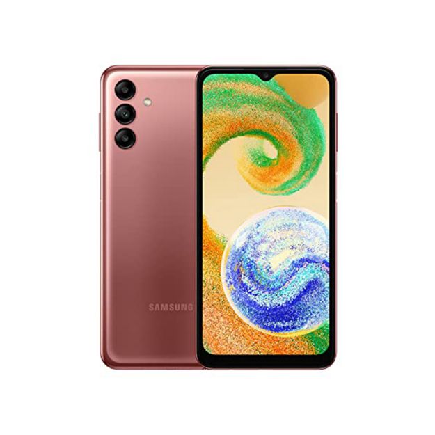 تصویر  گوشی موبایل سامسونگ مدل Galaxy A04s دو سیم کارت ظرفیت ۳۲ گیگابایت و رم ۳ گیگابایت پک چین رنگ مسی