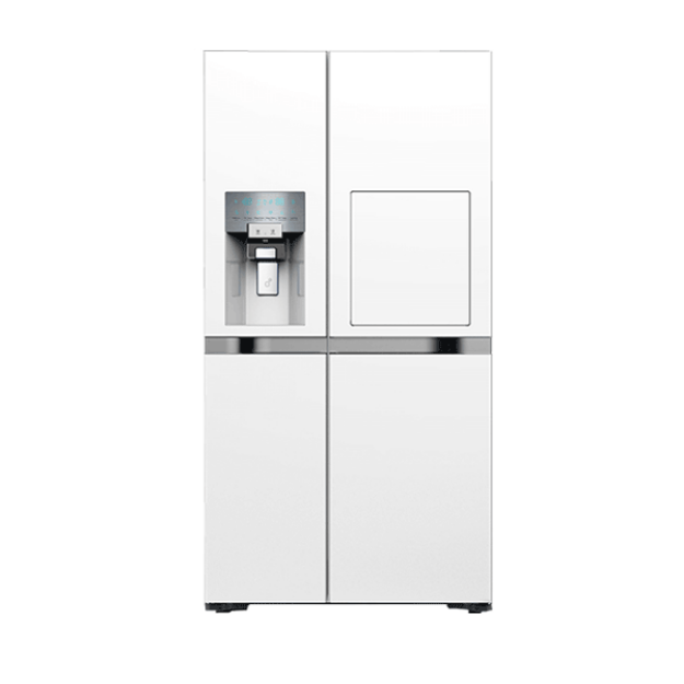 یخچال و فریزر ساید بای ساید دوو مدل DS-3325GW از نمای روبرو