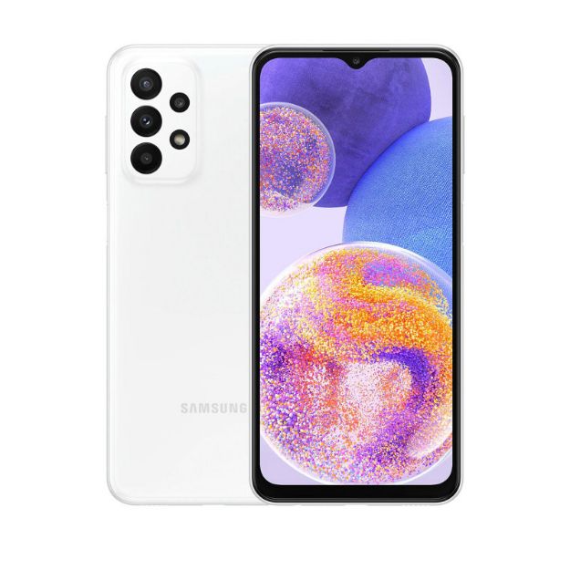 تصویر  گوشی موبایل سامسونگ مدل Galaxy A23 دو سیم کارت ظرفیت 128 گیگابایت و رم 6 گیگابایت پک ویتنام رنگ سفید