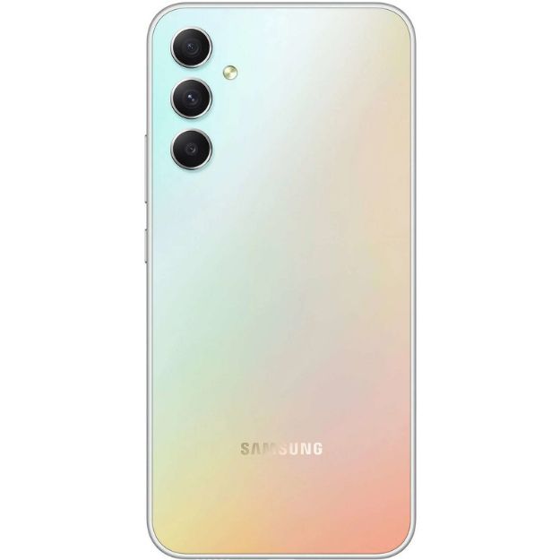 تصویر  گوشی موبایل سامسونگ مدل Galaxy A34 5G دو سیم کارت ظرفیت 128 گیگابایت و رم 6 گیگابایت پک ویتنام رنگ نقره ای