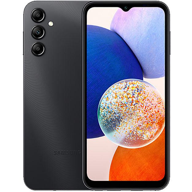 تصویر  گوشی موبایل سامسونگ مدل Galaxy A14 ظرفیت 128 گیگابایت و رم 4 گیگابایت پک چین رنگ مشکی 