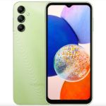 تصویر  گوشی موبایل سامسونگ مدل Galaxy A14 ظرفیت 128 گیگابایت و رم 4 گیگابایت پک چین رنگ سبز روشن