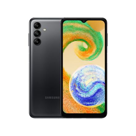 نمای کلی گوشی سامسونگ Galaxy A04s دو سیم کارت ظرفیت 32 و رم 3 مشکی