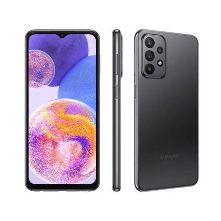 نمای کلی گوشی سامسونگ Galaxy A73 5G ظرفیت 128 و رم 8 خاکستری 