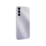 نمای سه رخ گوشی سامسونگ Galaxy A14 ظرفیت 128 و رم ۶ سیلور