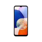 نمای روبرو گوشی سامسونگ Galaxy A14 ظرفیت 128 و رم ۶ سیلور
